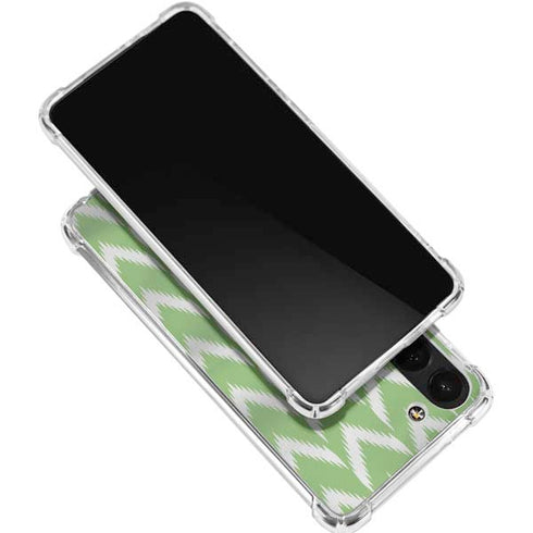 Nigeria Soccer Flag Galaxy S24 FE Clear Case